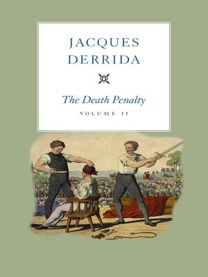 cover image of The Death Penalty, Volume II